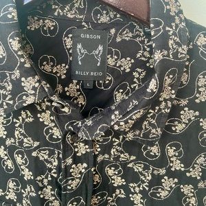 Billy Reid/Gibson Hummingbird L/S Shirt size large